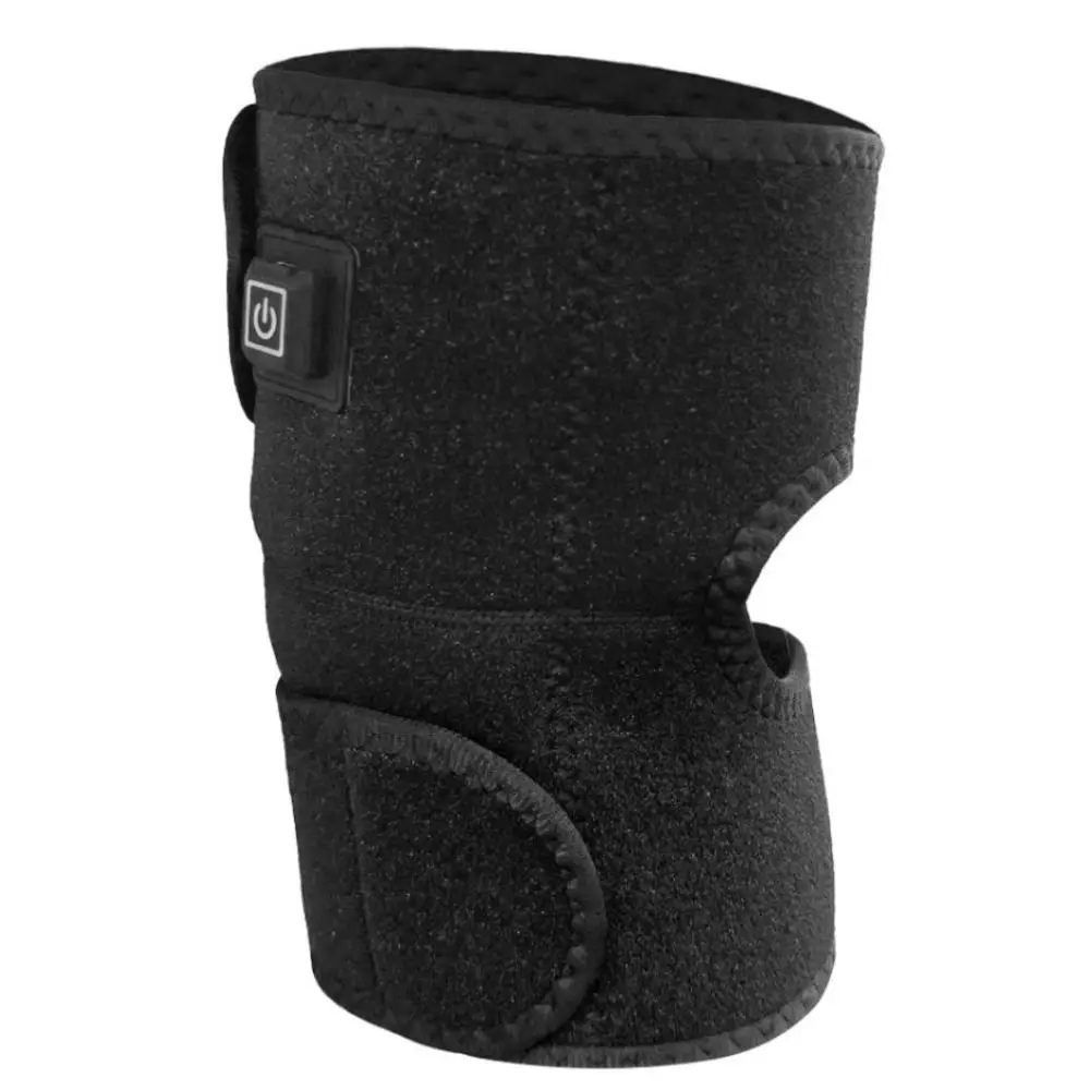 Infrared Heating Electric Knee Heating Pad Fast Heating 3 Heat Levels Heated Knee Protector Adjustable Support 5V USB Charging
