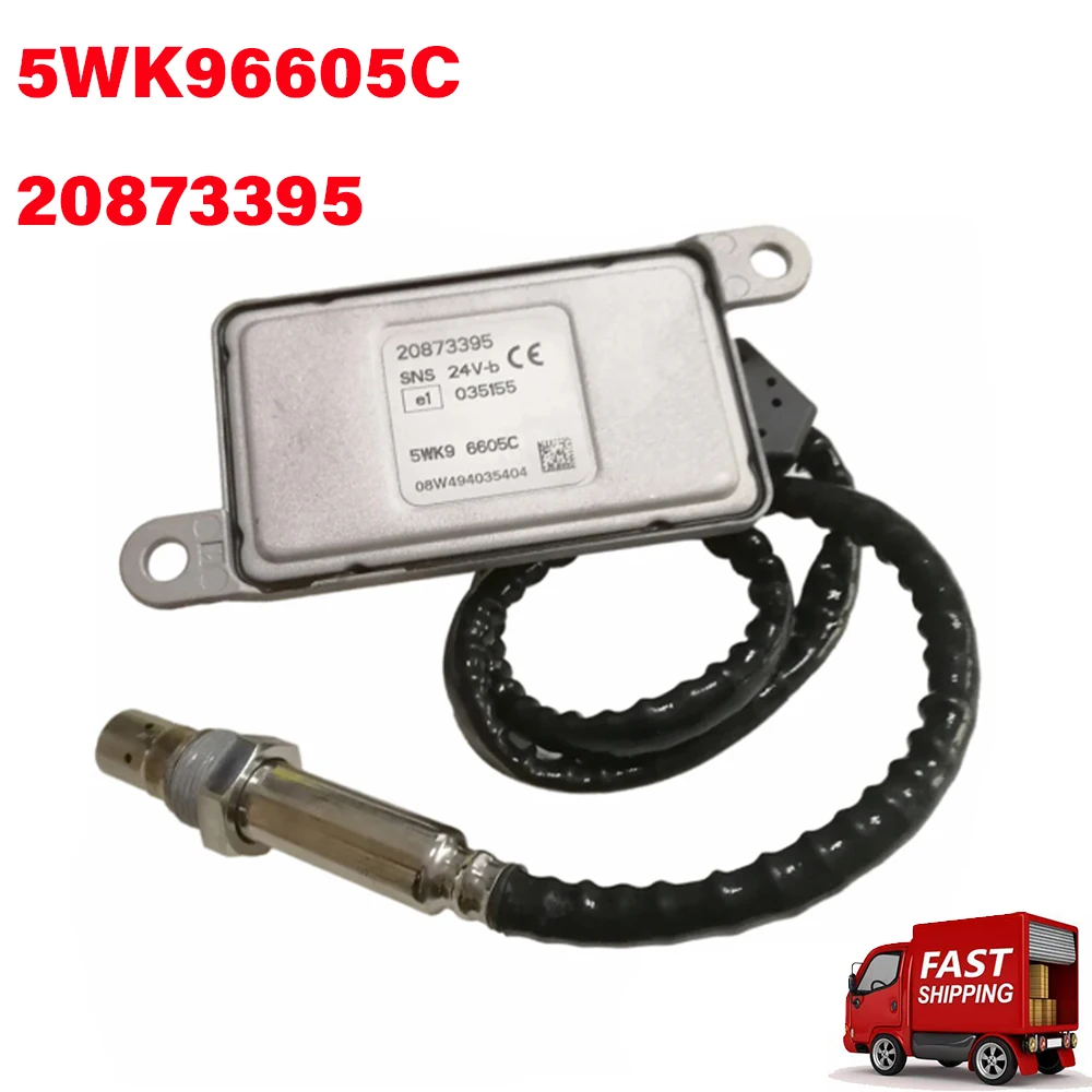 5WK96605C 20873395 24V Nox Nitrogen Oxygen Sensor Made in DE For Volvo FH FL FE FM FMX Bus Road Coach Renault DAF XF 105 Trucks