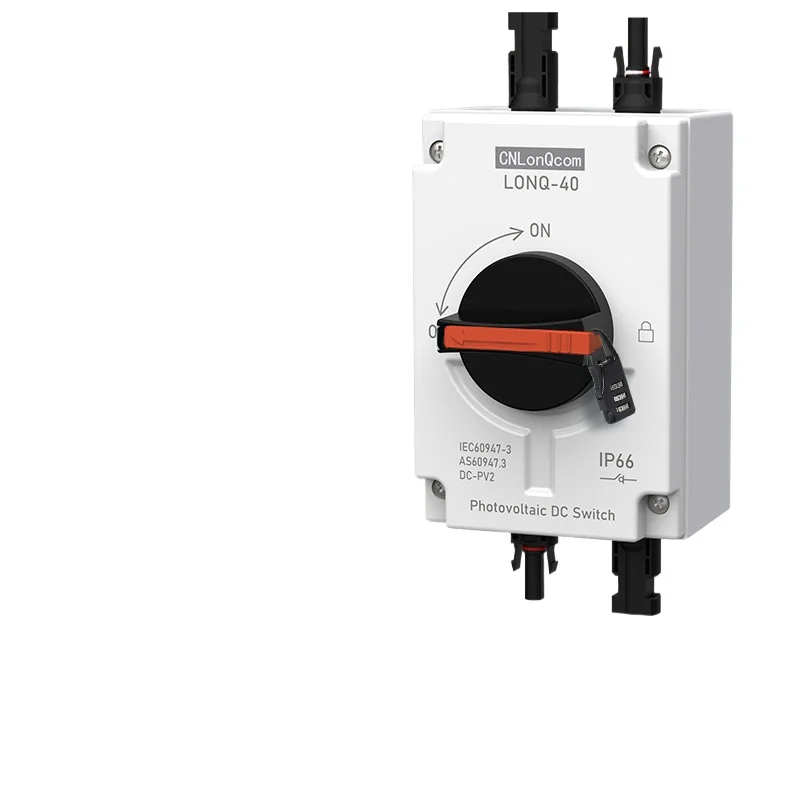 Photovoltaic disconnector, DC1200V 32A outdoor weatherproof IP66 DC isolator 4P