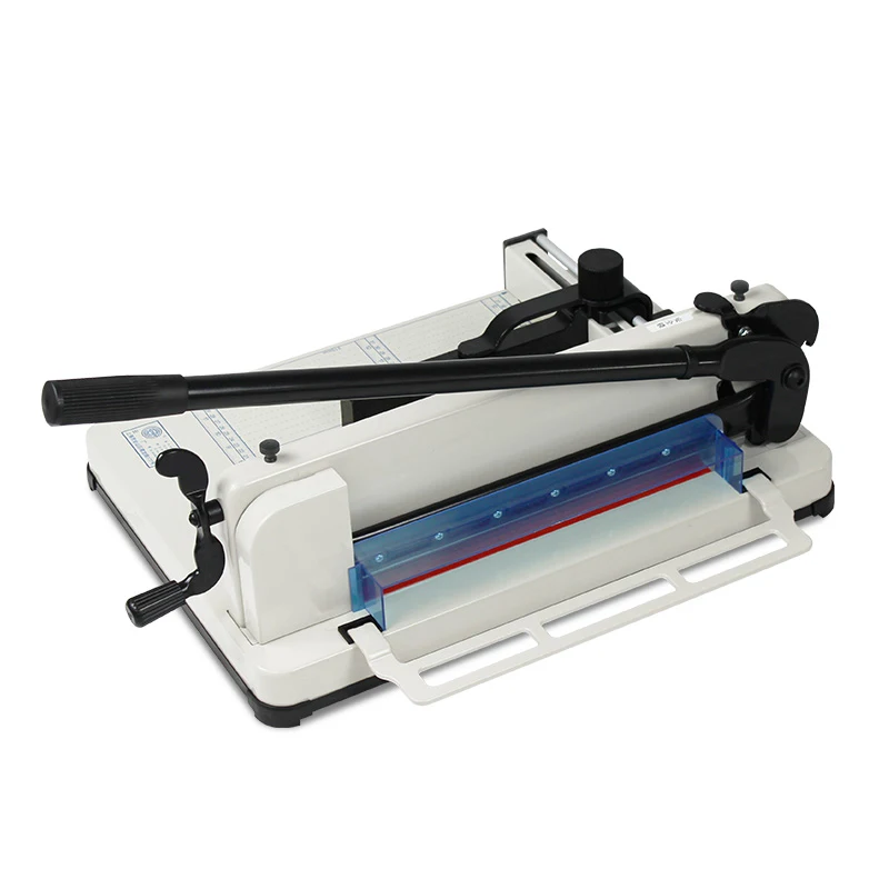 858 A4 Guillotine Paper Cutting Machine  Trimmer  Heavy Duty Manual Paper Cutter Paper Cutting Machine