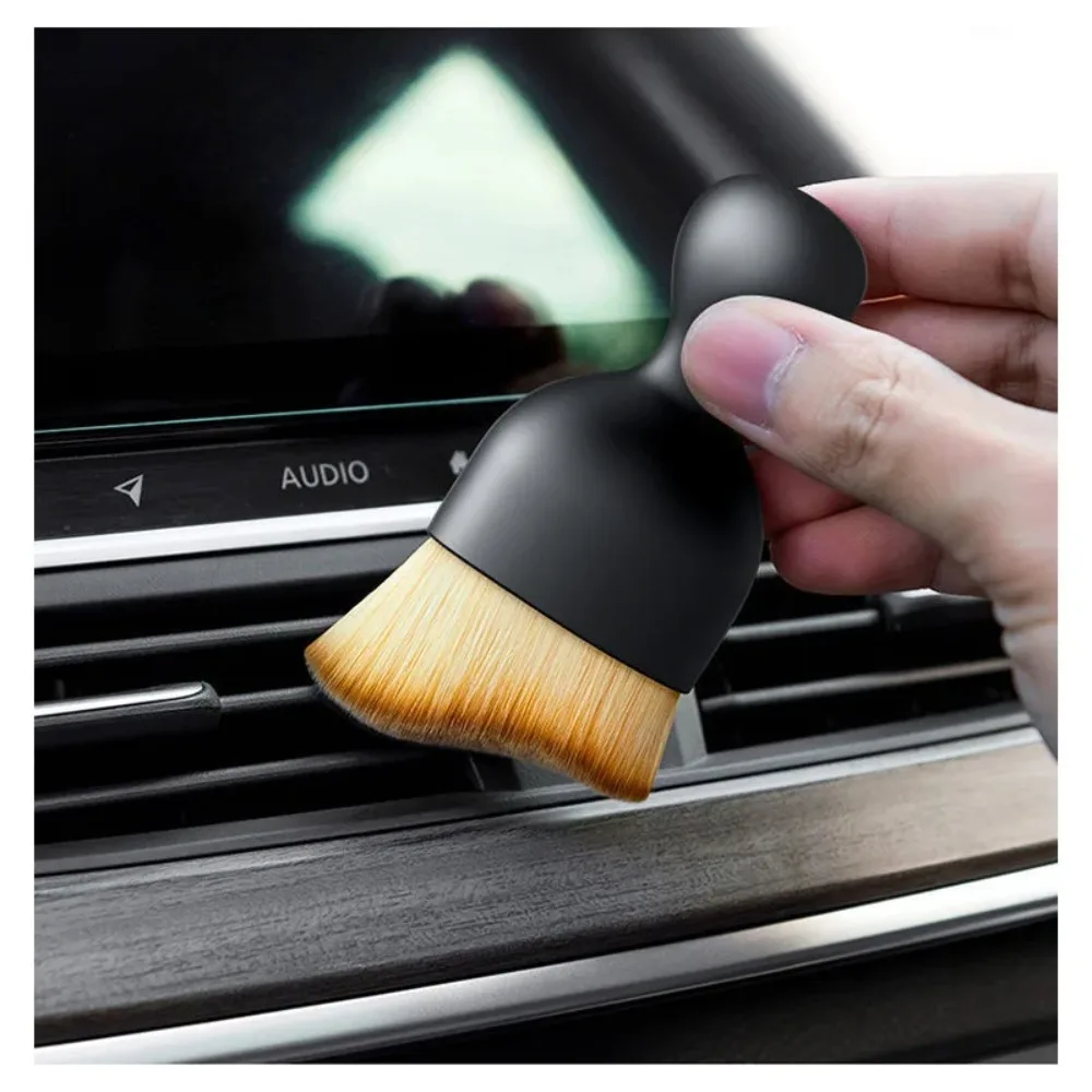 

Car Cleaning Brush Air Conditioning Outlet Cleaning Tool Car Interior Dust Removal Short Fluff Brush Gap Cleaning