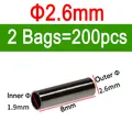 2.6x8mm 200pcs