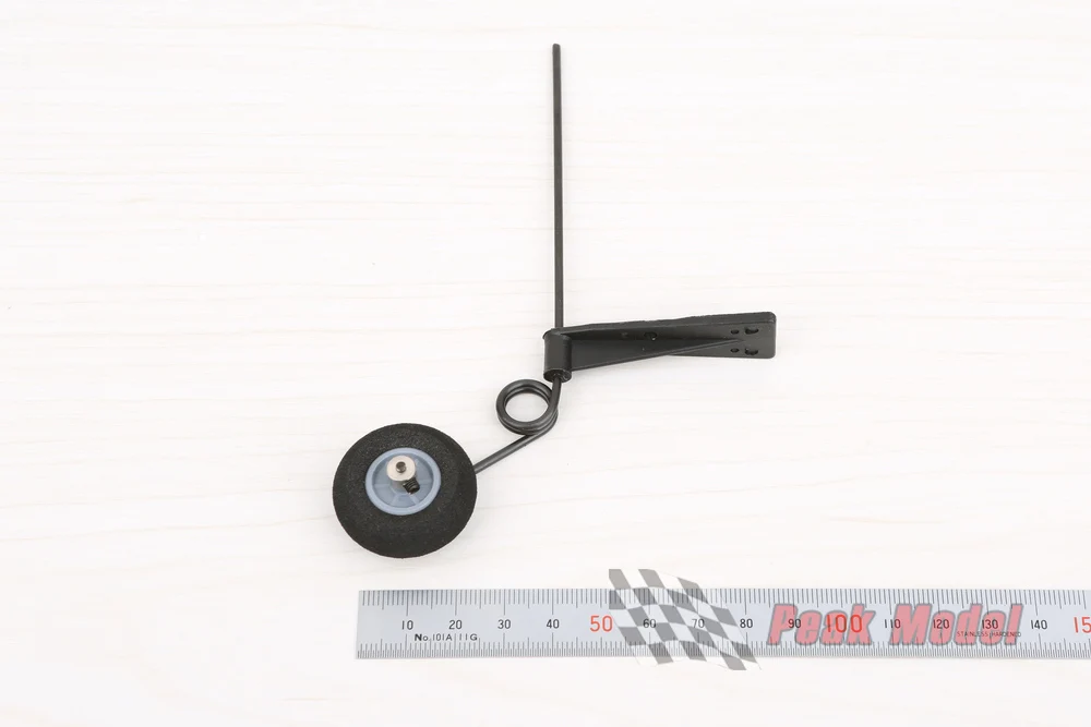 Ensemble arrière de train d'atterrissage de roue arrière pour avion RC en bois Balsa, Compatible avec moteur à essence, essence, huile, classe 25-60/60 – 120