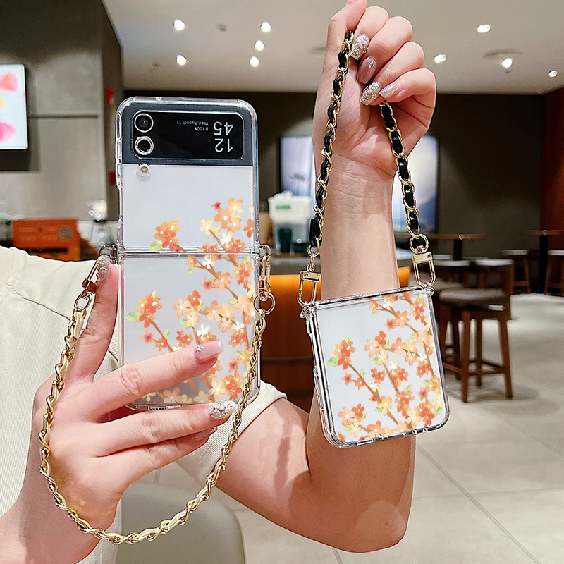 Orange Flowers Prin…