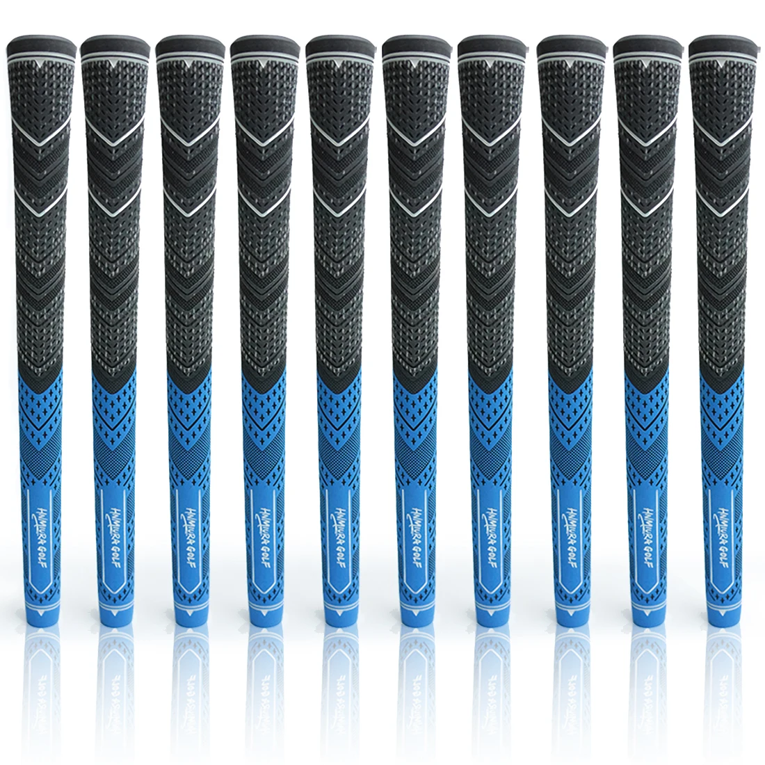 

Самые продаваемые синие ручки для клюшек для гольфа, 10 шт. | Полуватные рукоятки с нитками | Совместимость с Iron & Wood Club | Резиновые ручки унисекс | H