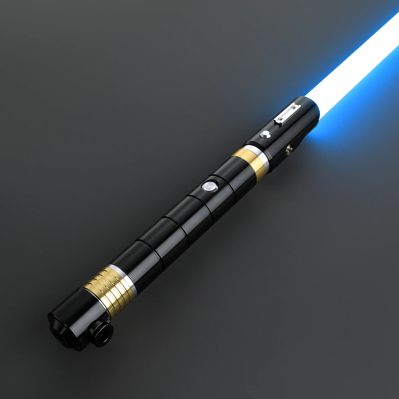 DamienSaber Force Heavy Dueling Lightsaber Motion Control Infinite Color Changing with 34 Sound Fonts Sensitive Smooth Swing