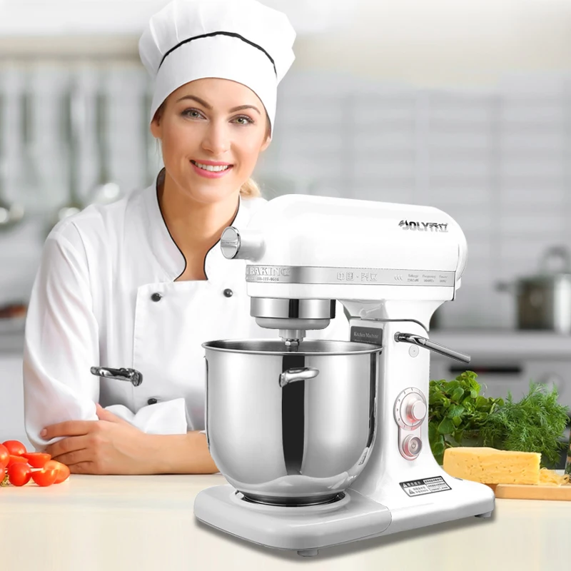 Joly Powerful 3 In 1 Stand Mixer 500w Dc With 11 Speeds Control And 7L Bowl  Kitchen Appliances Electric