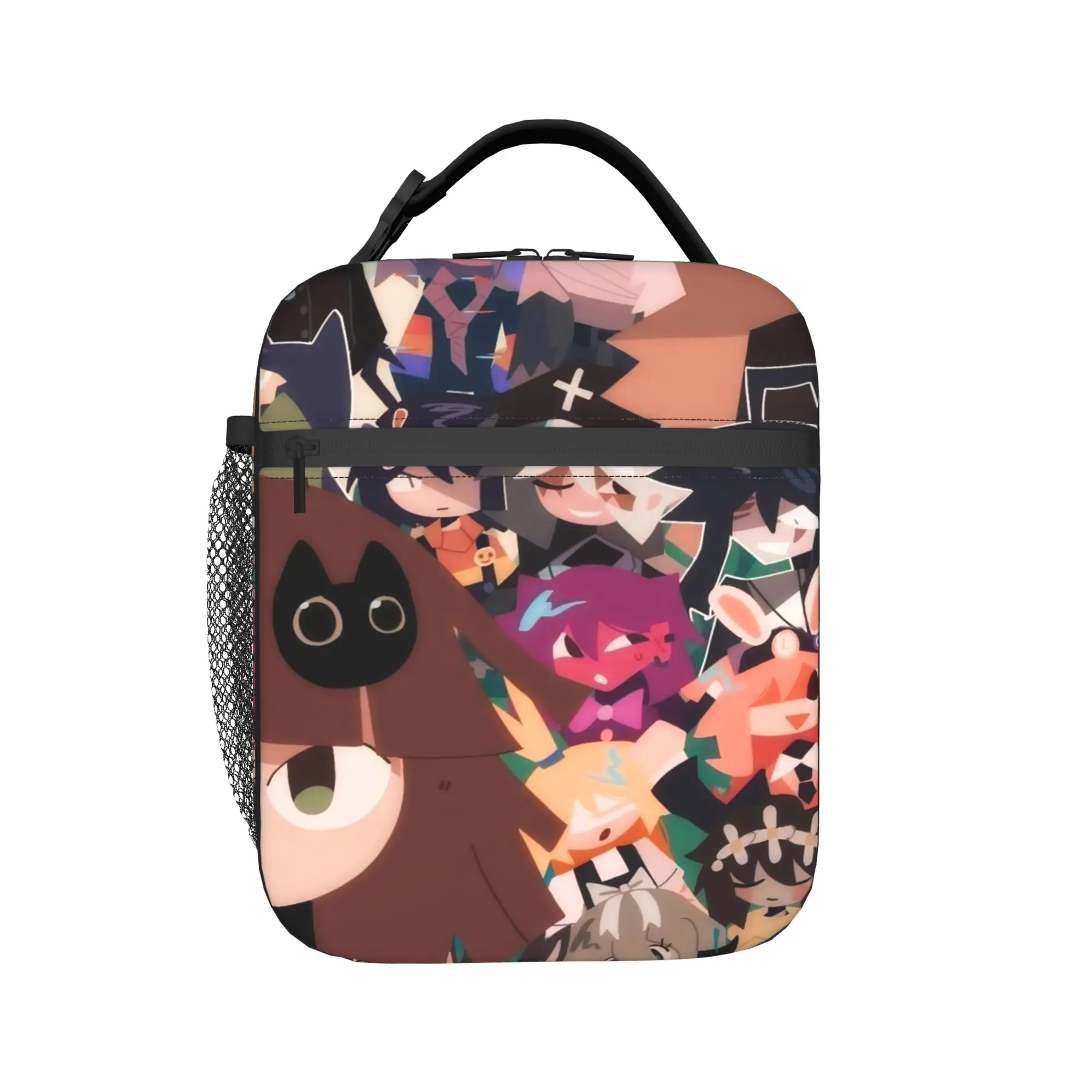 Fundamentals Paper Education Anime Merch Insulated Lunch Bag For School  Food Storage Bag Reusable Thermal Cooler Lunch Boxes