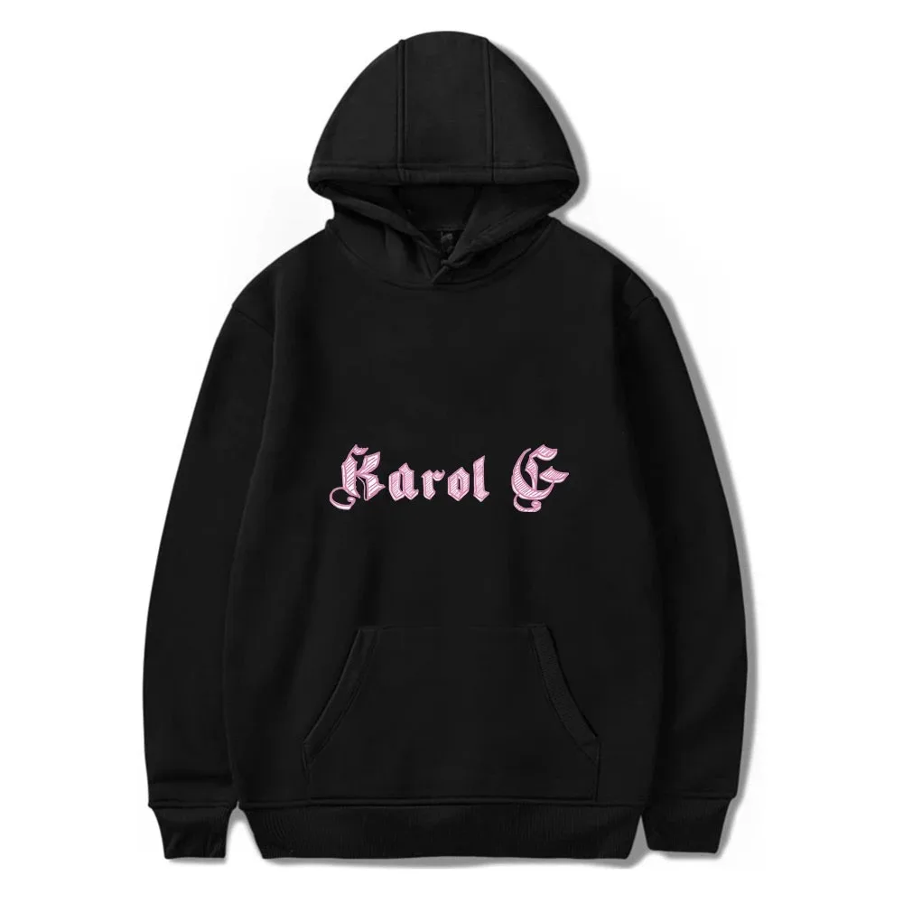 Karol g hoodies men's women streetwear hip hop y2k loose ed hoodies fashion oversized sweater karol g same paragraph clothes
