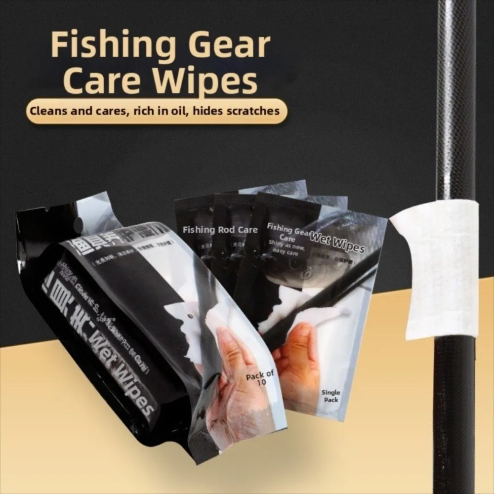 5bag Non-Woven Fabric Fishing Wet Wipes 5 Bag Pack Portable Design Disposable Towel Mini Size Compressed Format Outdoor Towel view 5