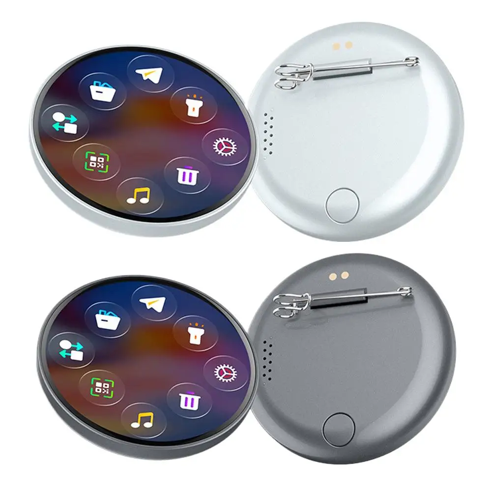 Display e-badge anime di fascia alta Touch Screen LED Smart Bluetooth Riproduzione video acustico Regalo dinamico per i fan dell'otaku Amici