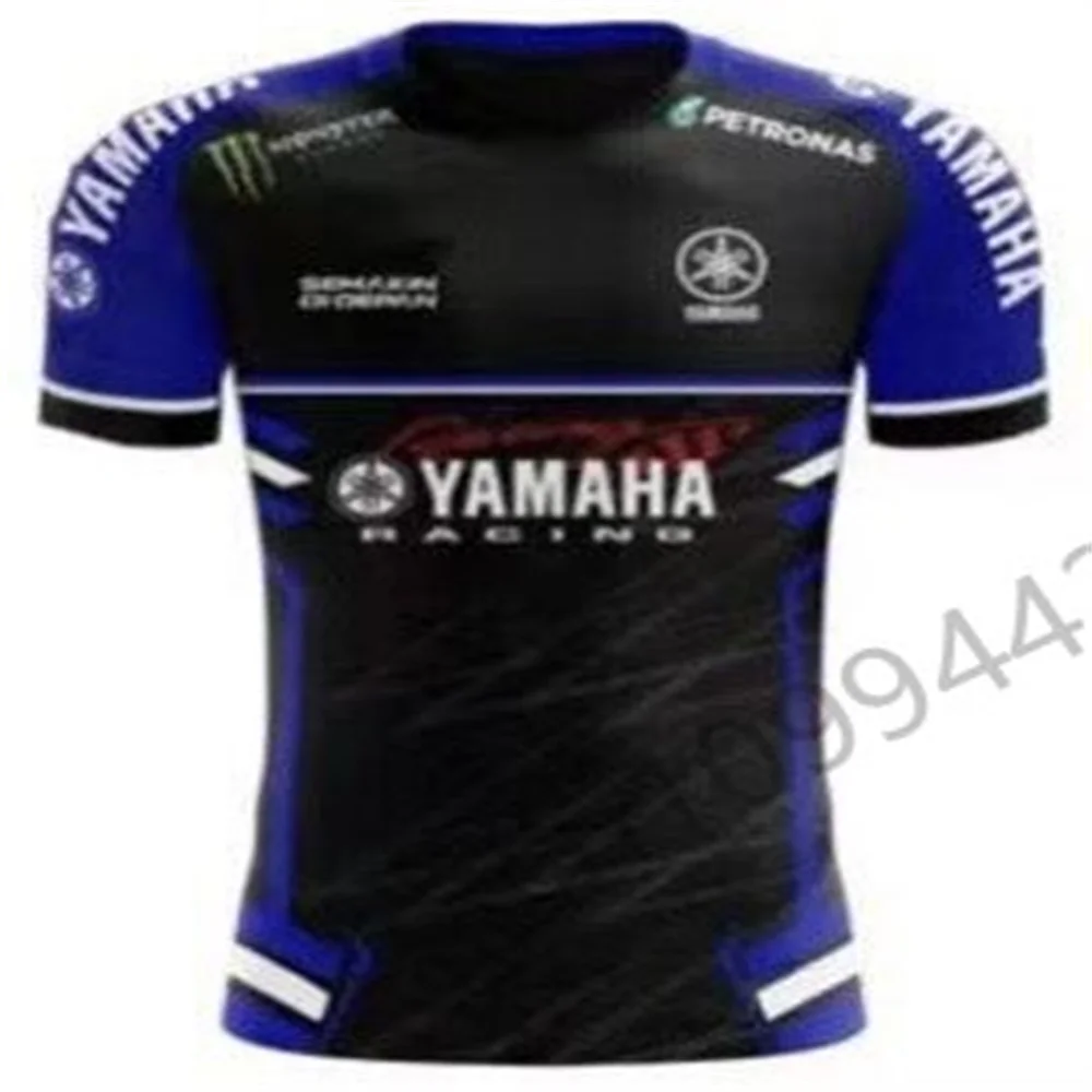 MOTO GP، قميص سباق الدراجات النارية ياماها الصيفي القابل للتنفس في الهواء الطلق، قميص رجالي سريع الجفاف على المنحدرات. #2