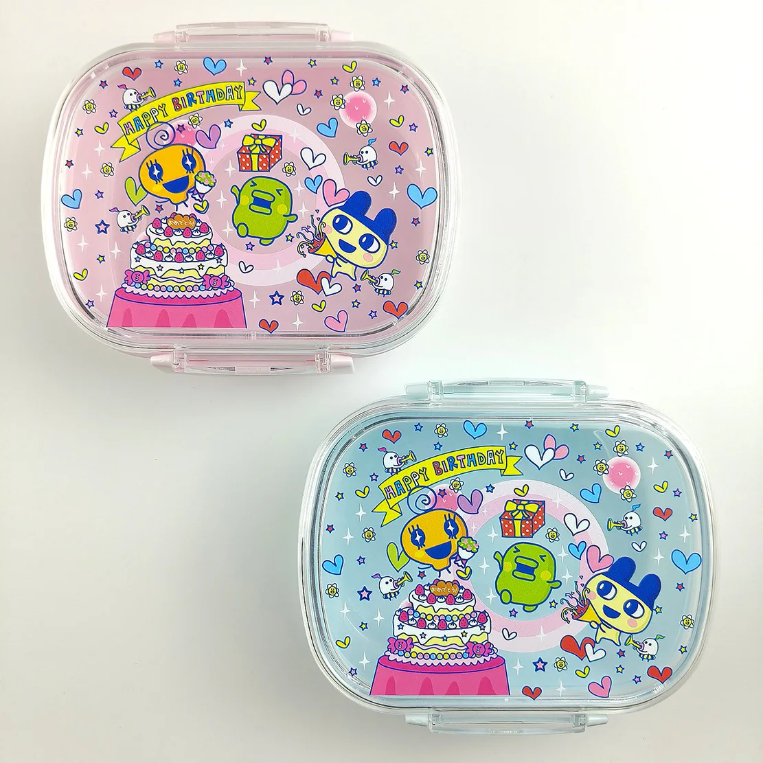 

Tamagotchi Mametchi Memetchi Cute Fruit Dim Sum Box Kuchipatchi Cartoon Children Microwave Resistant Pp Material Lunch Box Gifts