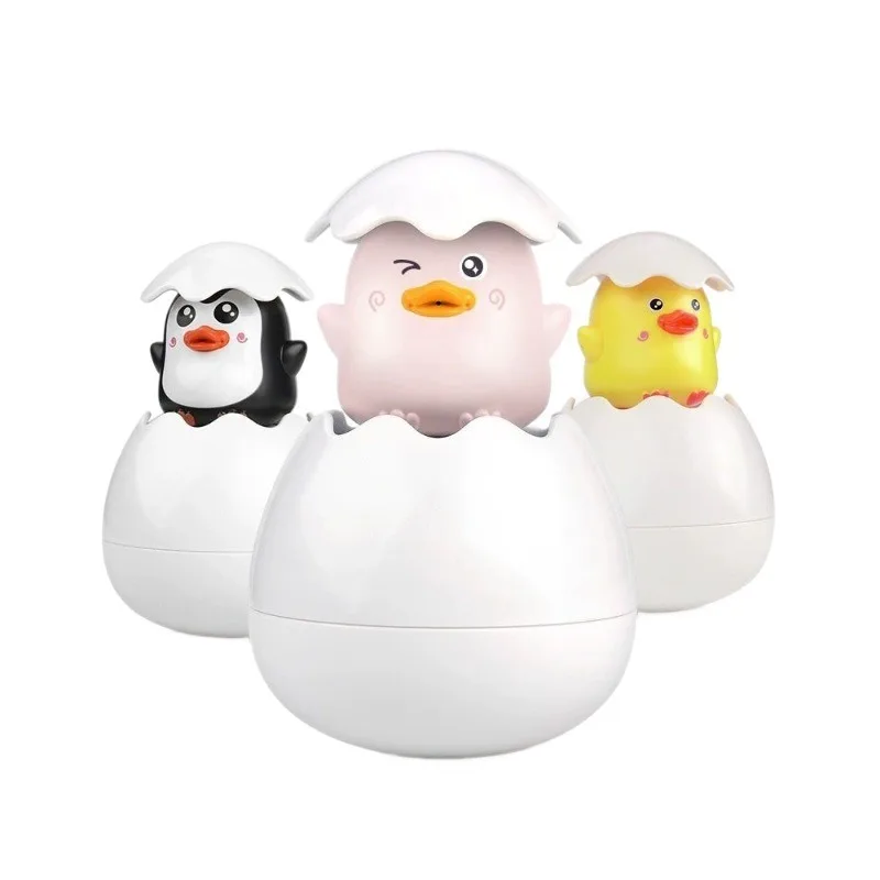 Baby Water Speelspeelgoed Badkamer Waternevel Ei Babybadje Douche Douche Multi Play Float Handtraining Puzzel Vroeg onderwijsspeelgoed