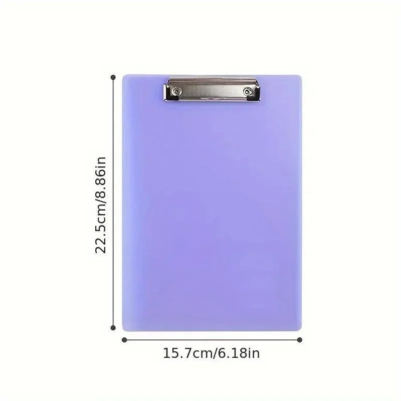 5 قطعة A5 الحافظة مجلد دفتر الكتابة حامل مذكرة كليب مجلس ملف كليب الكتابة المشابك الاطفال لطيف القرطاسية مكتب اللوازم المدرسية #2