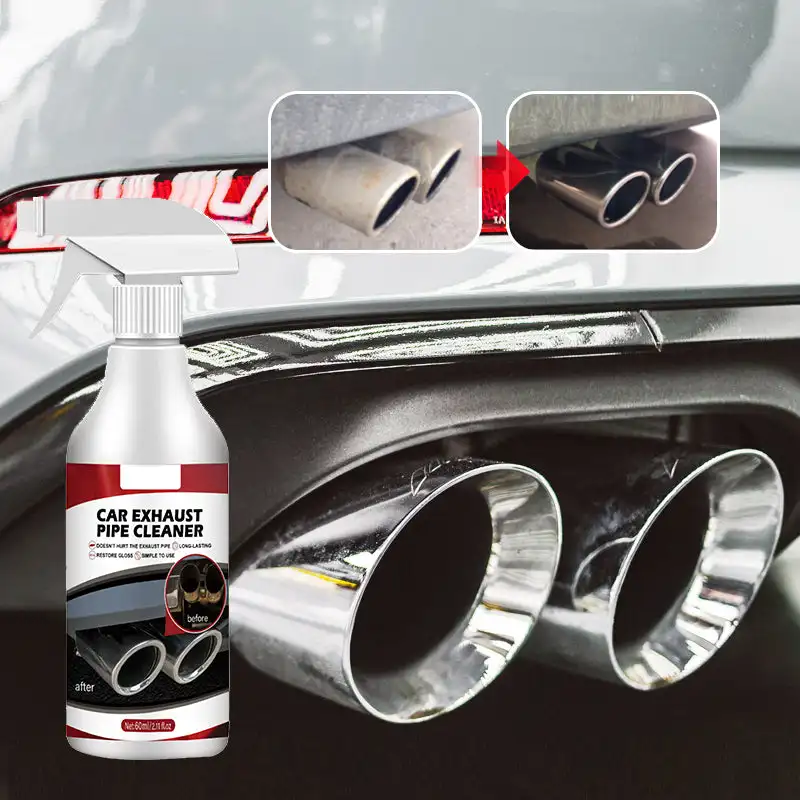 

Car exhaust pipe cleaning agent rust removal, carbon deposition removal, black smoke removal cleaning agent car and motorcycle