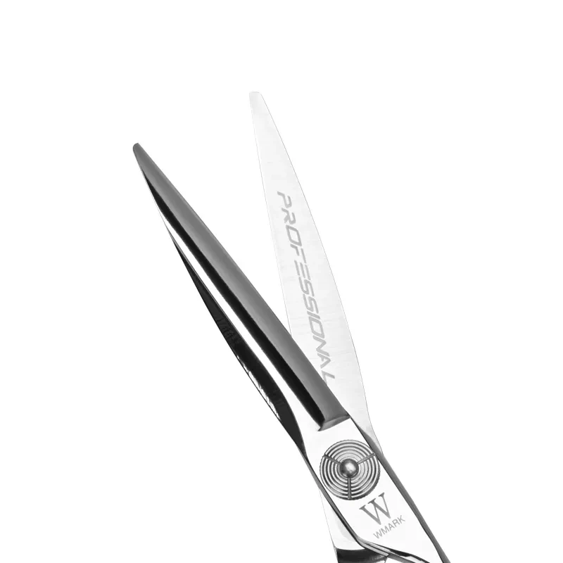 Wmark-Ensemble de ciseaux professionnels en acier inoxydable 9Cr18, pour salon de coiffure, coupe, haute qualité