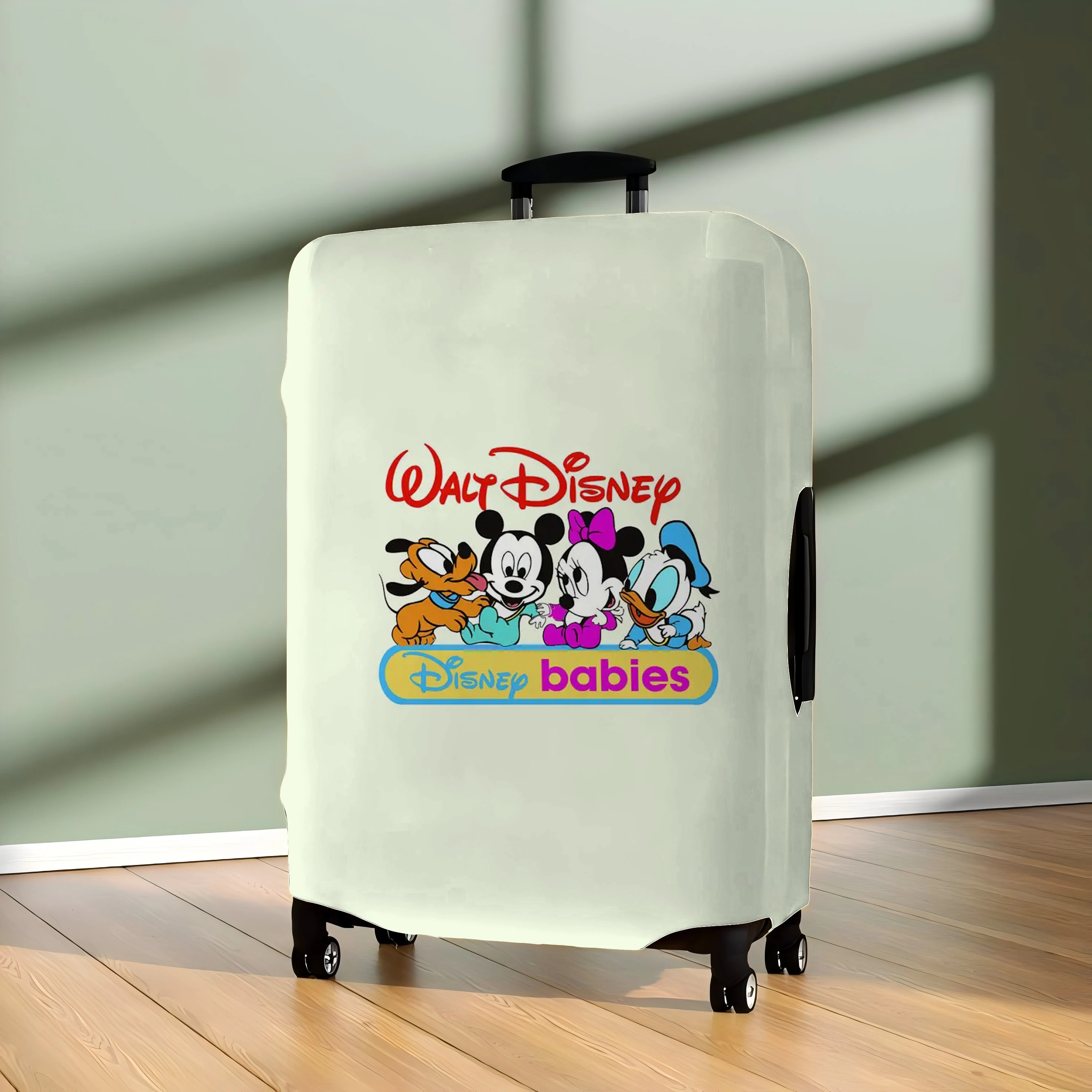 Disney Luggage Covers Storage Bag For Travel Mickey Suitcase Case Minnie Mouse Cover Protector Accessories Protective Traveling