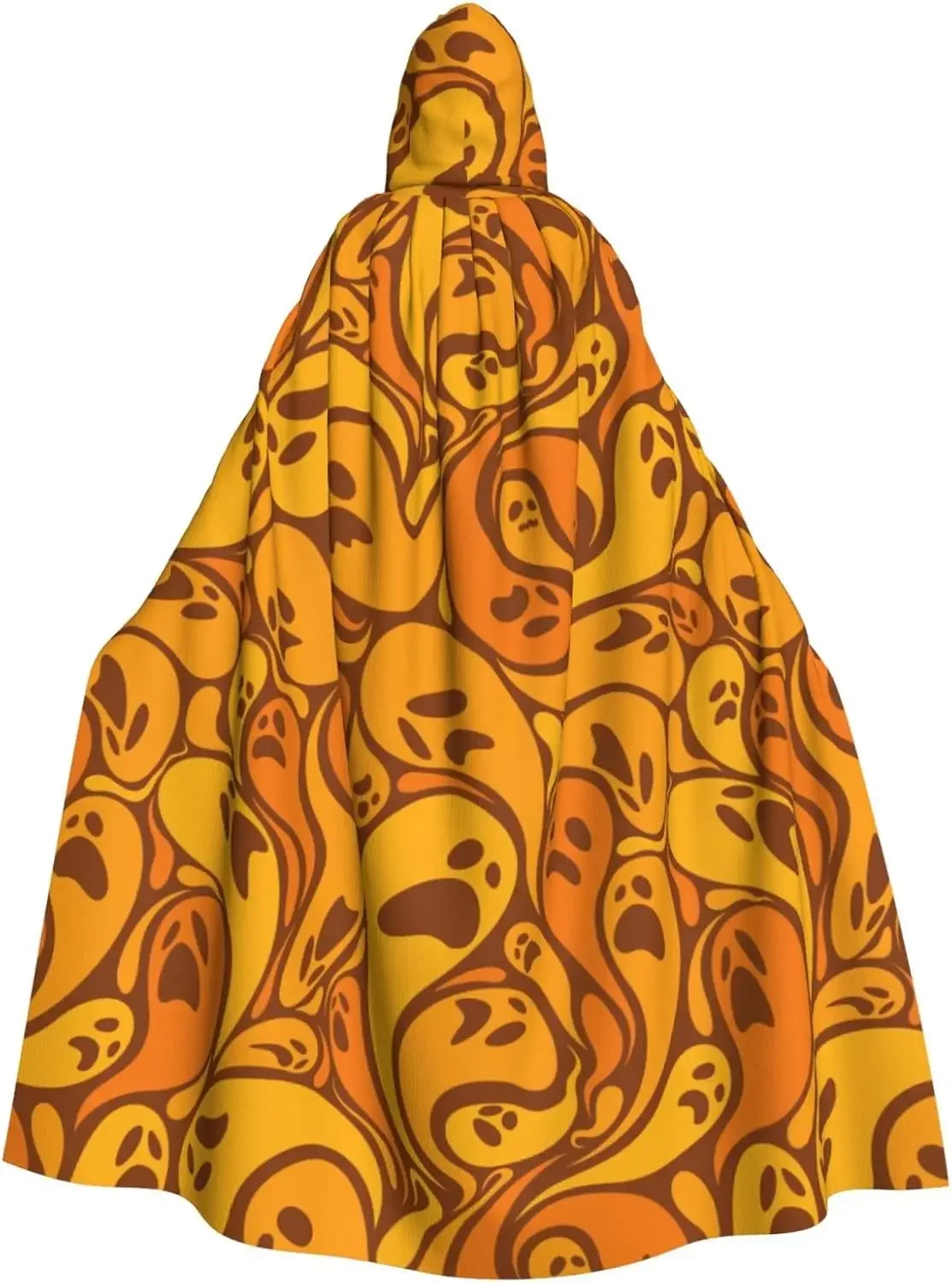 

Cartoon Cool Pattern HD Printed Hooded Cape Witch Medieval Costume Cosplay Halloween Vampire Cloak Fashion Unisex Clothing