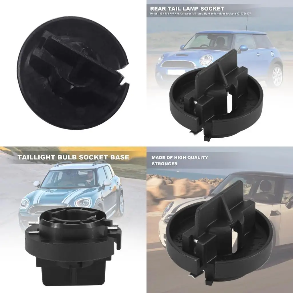 Direct Fit Automotive Lighting Component Bulb Base for R55 R61 R56 R57 Vehicle