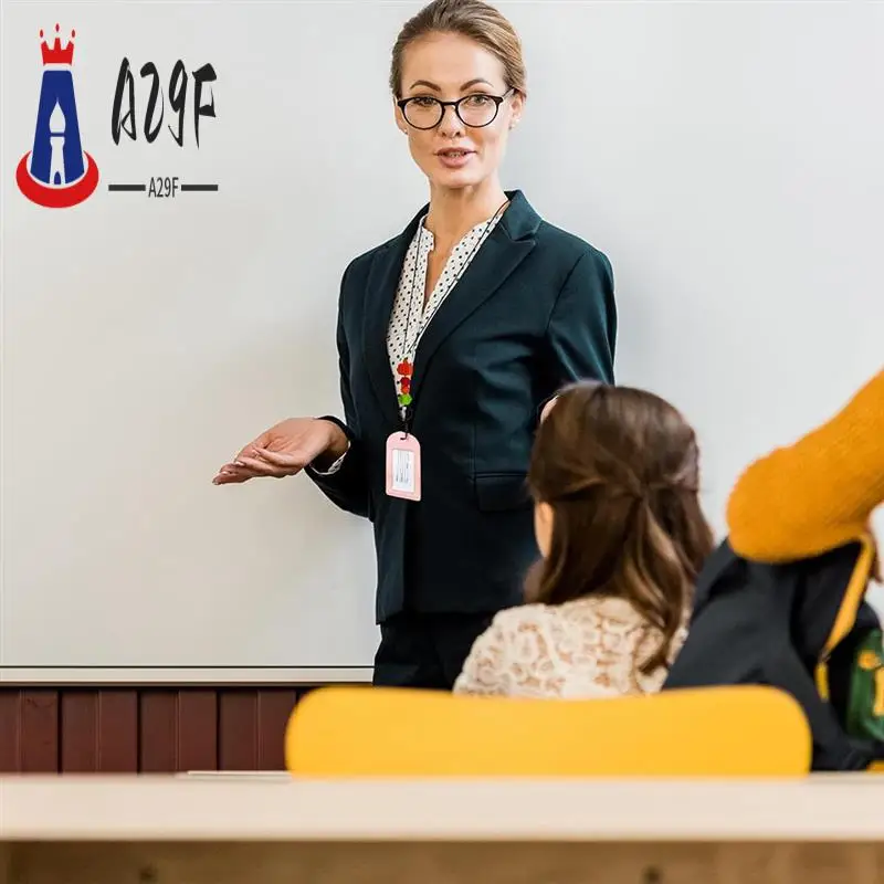 

A29F-3 шт. милые ремешки для идентификационных значков и ключей для женщин, отрывной ремешок из бисера с брелоком для медсестер, студентов, сотрудников