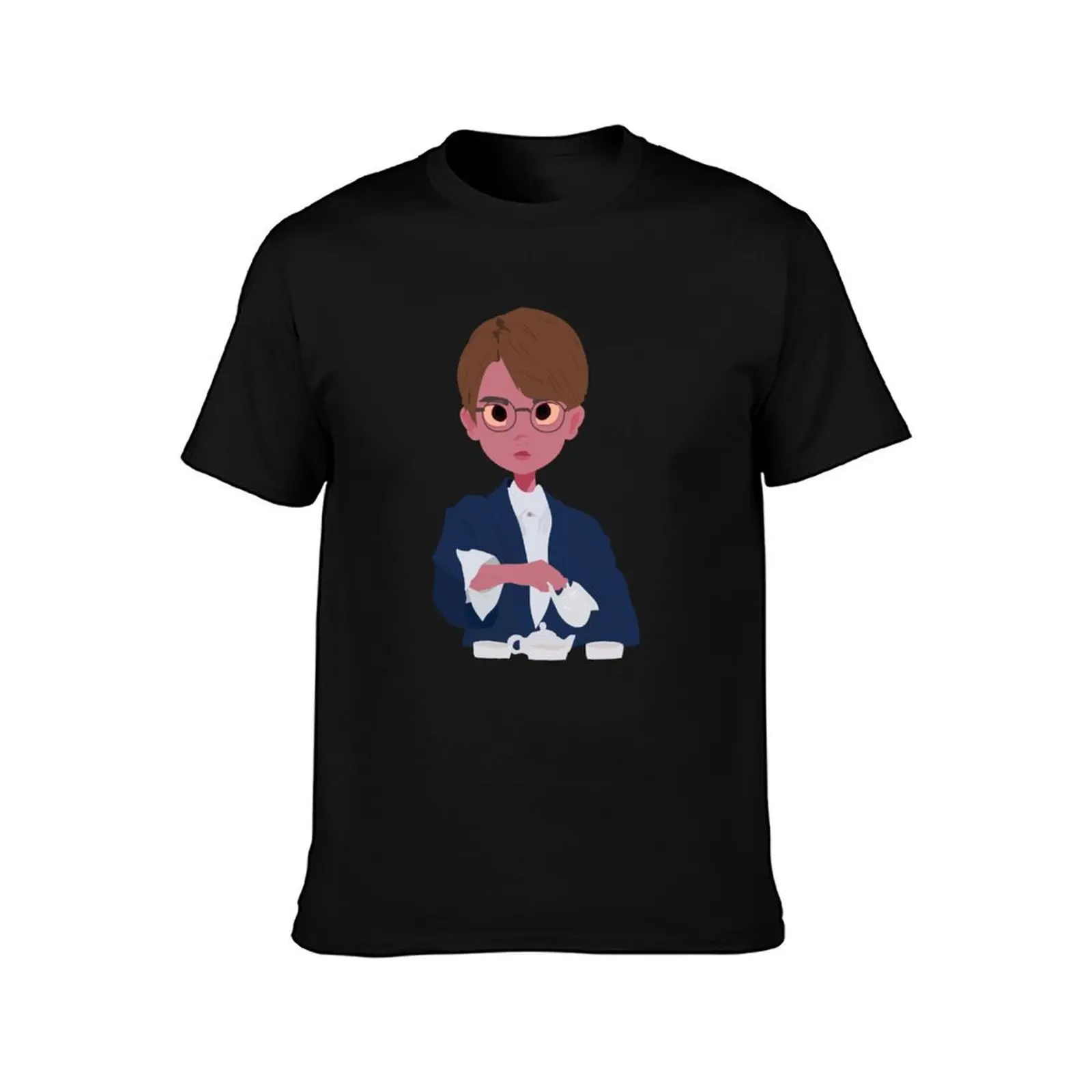 Xi Men-Meteor Garden T-Shirt Plus Size Lightweight Top