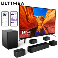 ULTIMEA 7.1 Surround Sound System Sound bar for TV with Dolby Atmos&APP Control, Home Cinema Bluetooth Speaker with Subwoofer