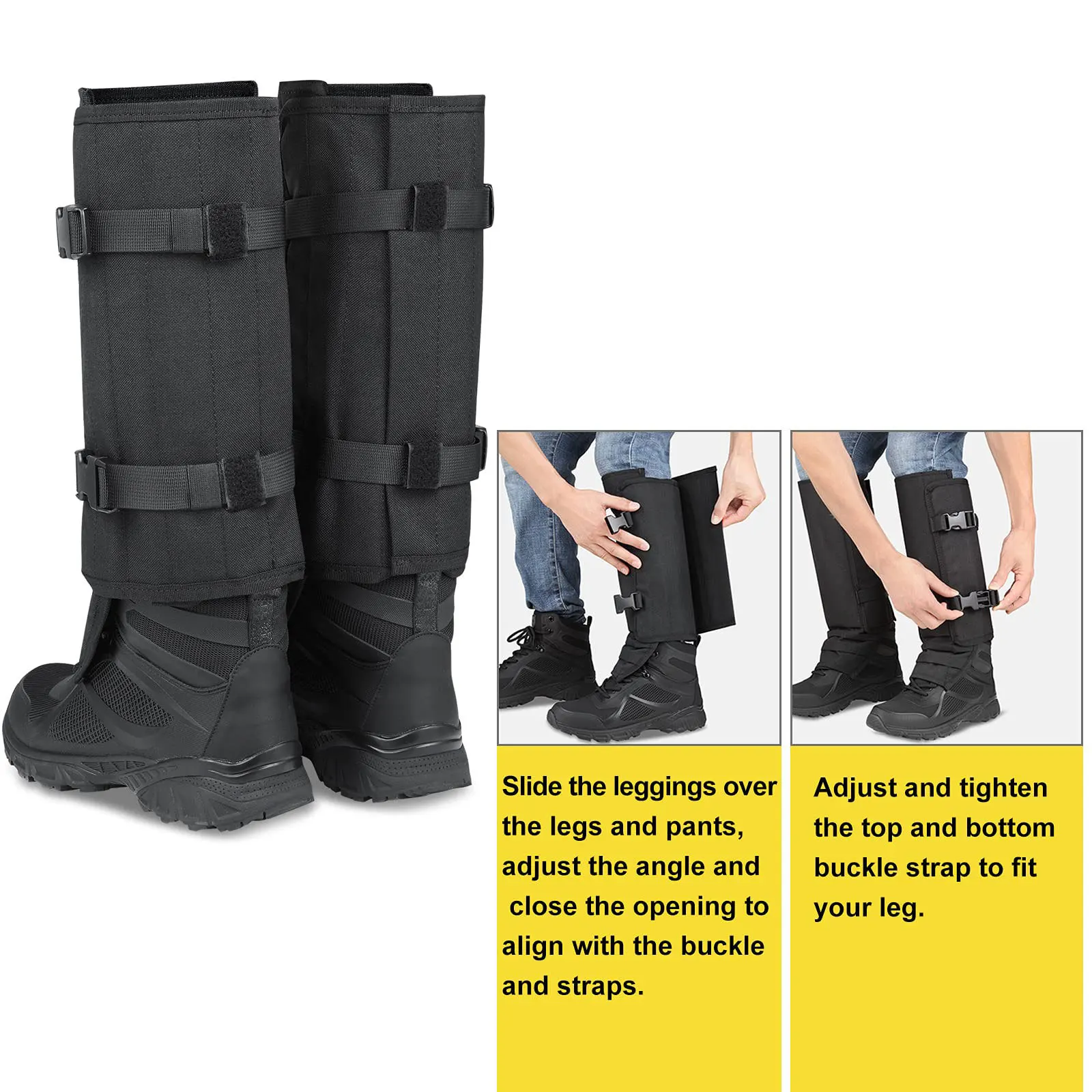 Sports Leg Guards Anti-snake Bite Leg Guards Outdoor Hunting Anti-stab Leg Guards Leggings Straps view 6