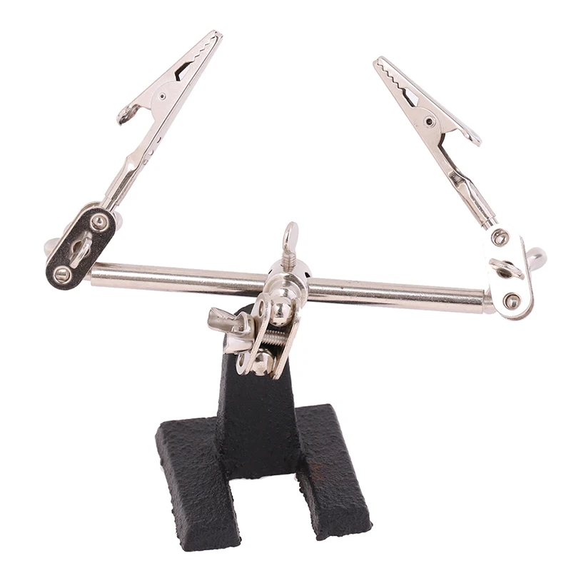 1pc Third Hand Soldering Iron Stand Clamp Helping Hands Clip Tool PCB Holder Electrical Circuits Hobby