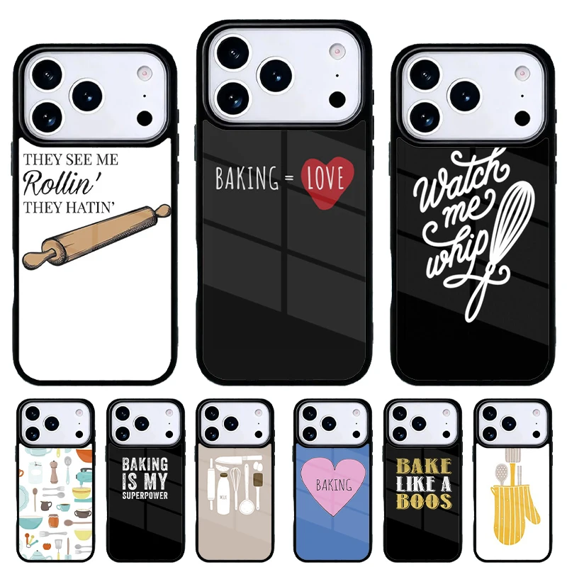 Funda iPhone diseño cuchillo de chef para amantes repostería