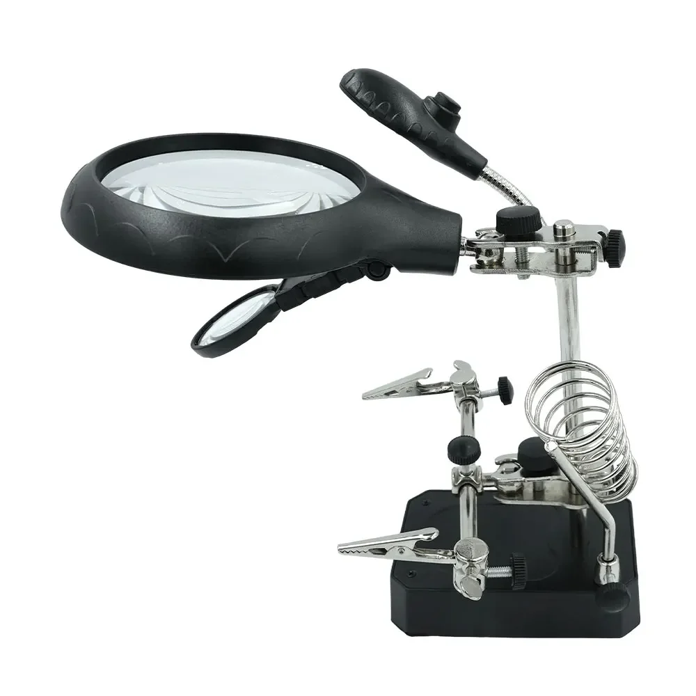 Profi-Reparatur-Lupe mit LED-Beleuchtung - Dritte Hand für Schweißreparaturen und Inspektionsarbeiten – Detail 9