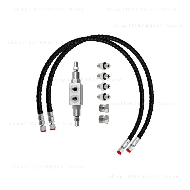 For Mini Excavator Buffer Valve Kit with Hydraulic Rotary Motor Buffer Valve 1/4 M14x1.5