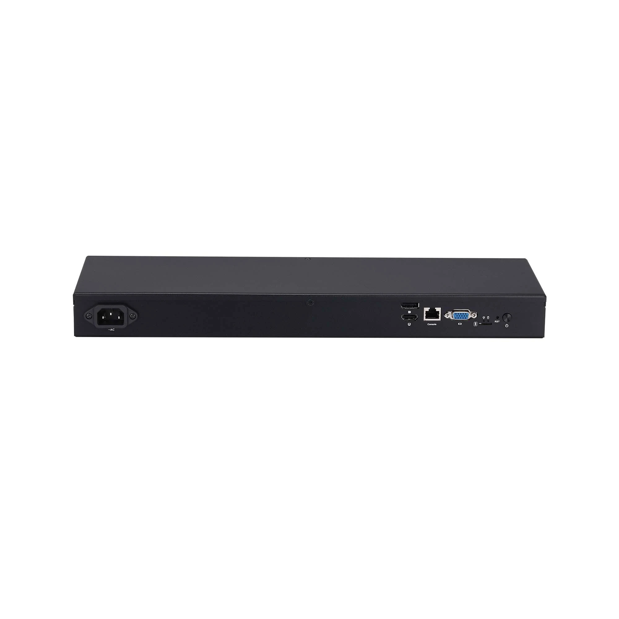 Qotom 1U Rack Chassis Mini PC 5*2.5G Lan Atom C3808  C3758R C3558 Pfsense Mini PC Server