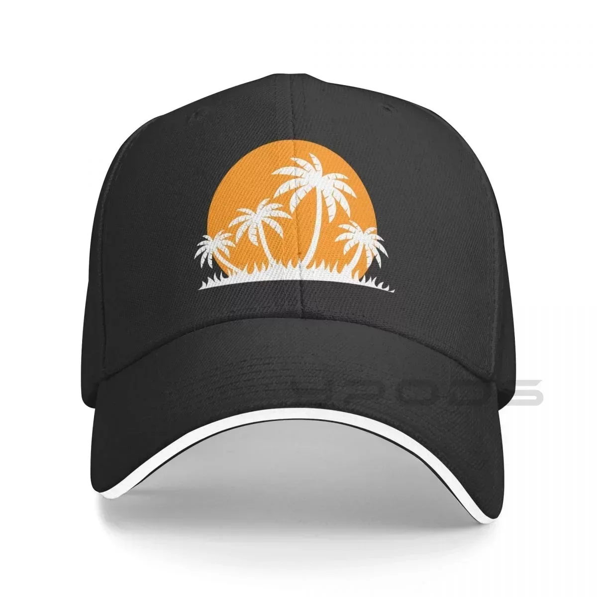 

Vintage Hawaii Sun Sand Beach Palm Tree Baseball Hat Unisex Adjustable Baseball Caps Hats for Men and Women