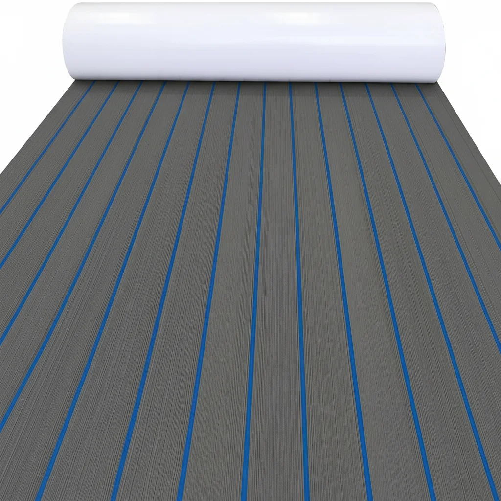 2.4*1.2m Zelfklevende EVA Foam Boot Marine Vloeren Faux Teak Dek Vel voor Jacht kajak diy decoratie materiaal RV Vloermat