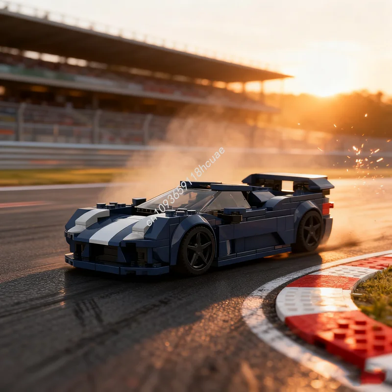 

325pcs MOC Genty Akylone City Champions Model Building blocks toy Construction Assemble DIY Christmas gifts Education Brick Kids