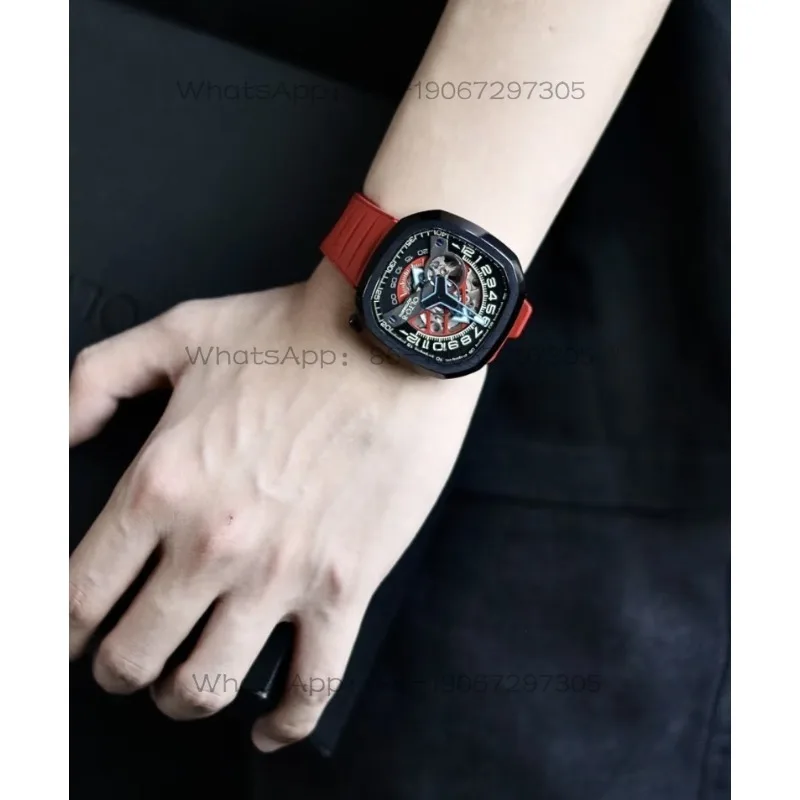 Fully Automatic Mechanical Watch Watch Men's Personalized Trend Creative Watch Gift Box