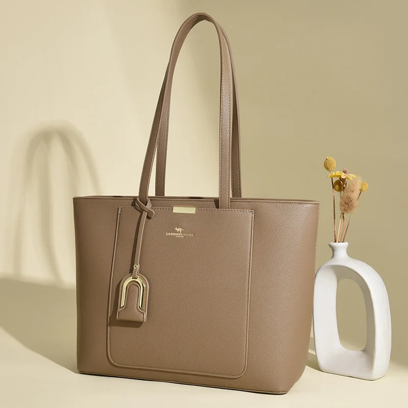 

Kangaroo Shoulder Tote Bag for Women High Quality Luxury Woman Fashion Brand Designer Large Female Handbags Ladies Hand Bags