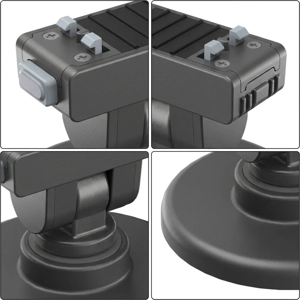 For Insta360 X6 Magnetic Suction Cup Mount Adapter ABS Car Cycling Vlog Bracket Stable Camera Holder Accessories