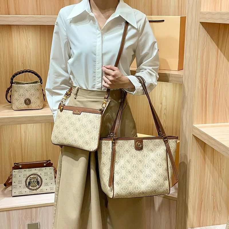 Women\'s handbag brand women\'s bag 2024 new fashion designer high-end feeling light luxury crossbody bag leather handbag shoulder