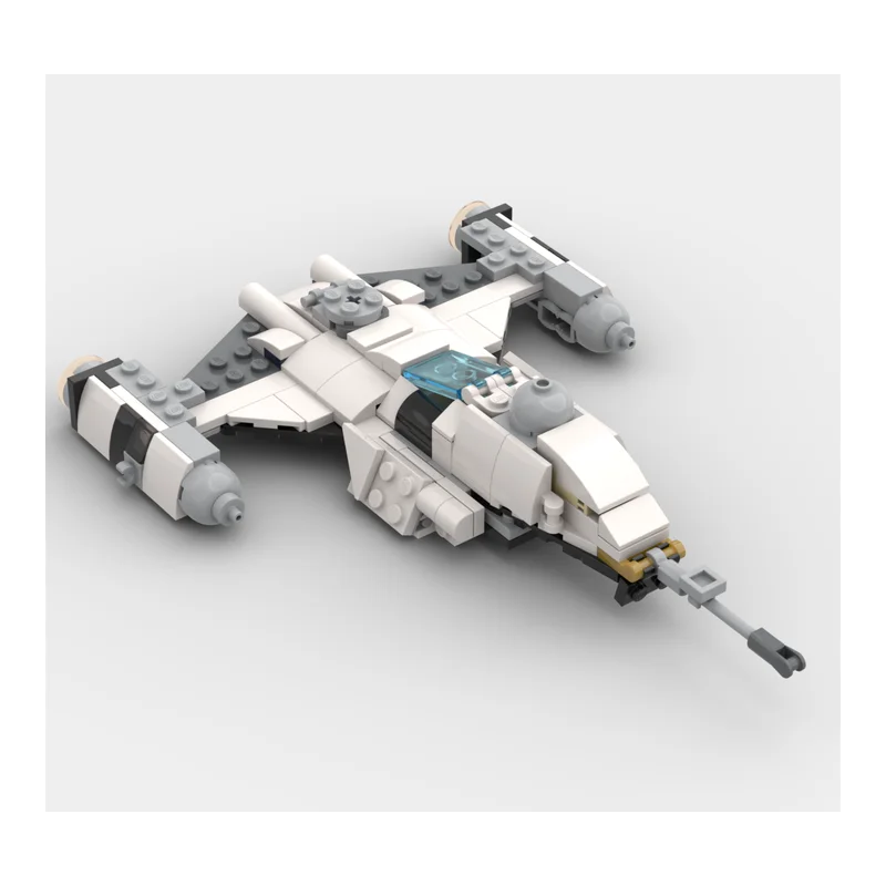Battle Spaceship Building Blocks Model Science Fiction Movie Space Battle Scene Assembly Brick Toys Gifts for Planet Fans