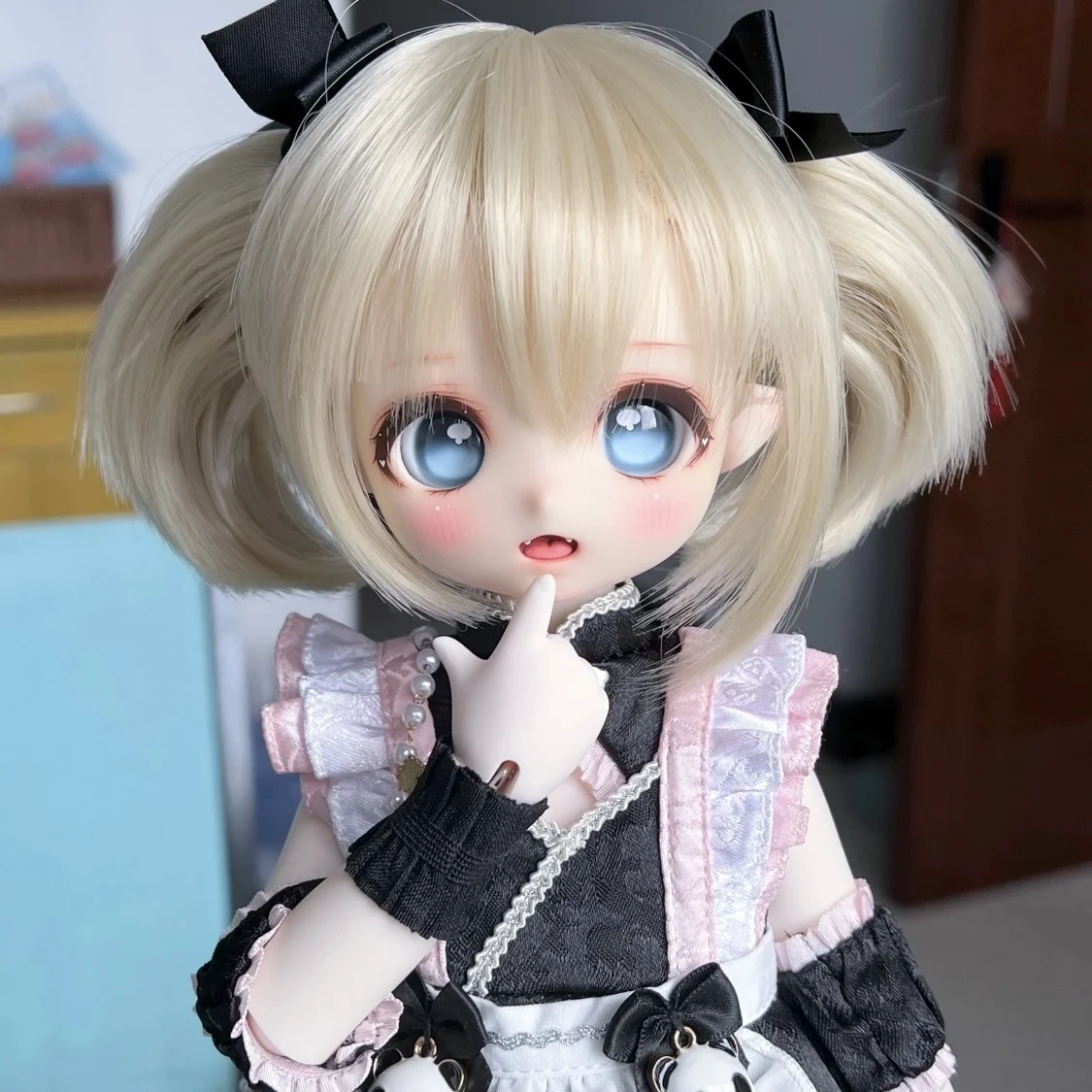gaoshundoll-1-4-viky-meow-anime-resin-anime-figurine-kawaii-volks-desktop-handmade-cute-faceup-creative-birthday-gift