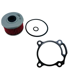 Motorcycle Oil Filter And Gasket For Honda CB300F 17-18 CB300R CBF300NA Neo Sports Cafe 19-22 CBR300 R/RA 18-22 CRF300L 21-22