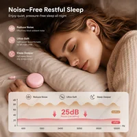 Bouchons d'oreilles anti-bruit 30 dB réutilisables en silicone pour dormir, avec 8 embouts interchangeables pour la réduction du bruit 4