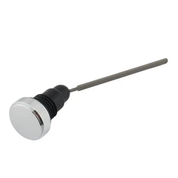 For Harley FXD Dyna 2006-2017 Motorcycle Chrome Peaked Oil Dipstick