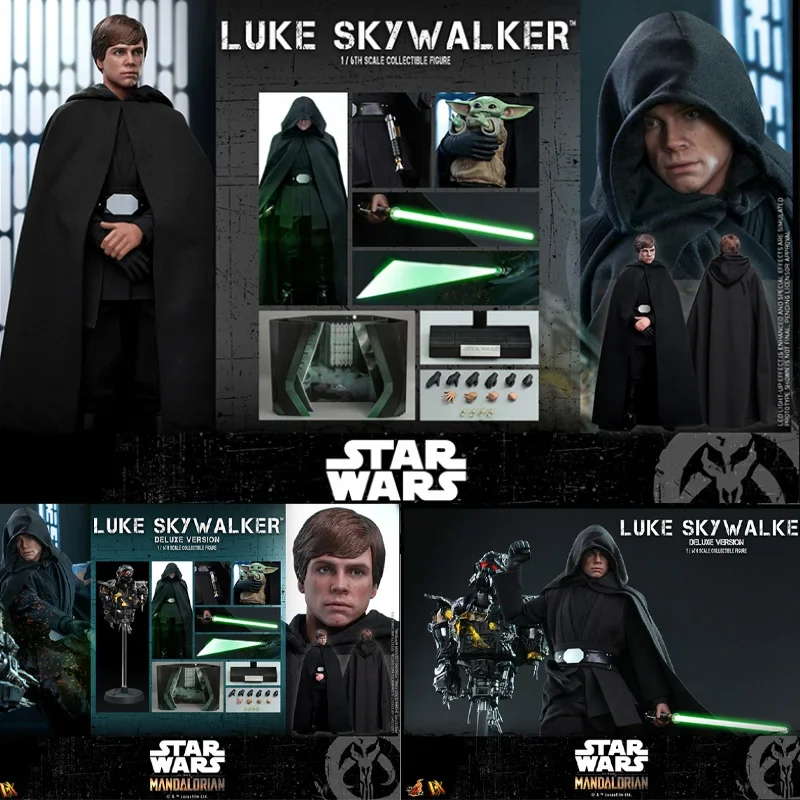 

Original Hottoys HT Luke Skywalker The Mandalorian DX22 DX23 Anime Action Figure 1/6 PVC Boxed Model Doll Collection Toys Gift