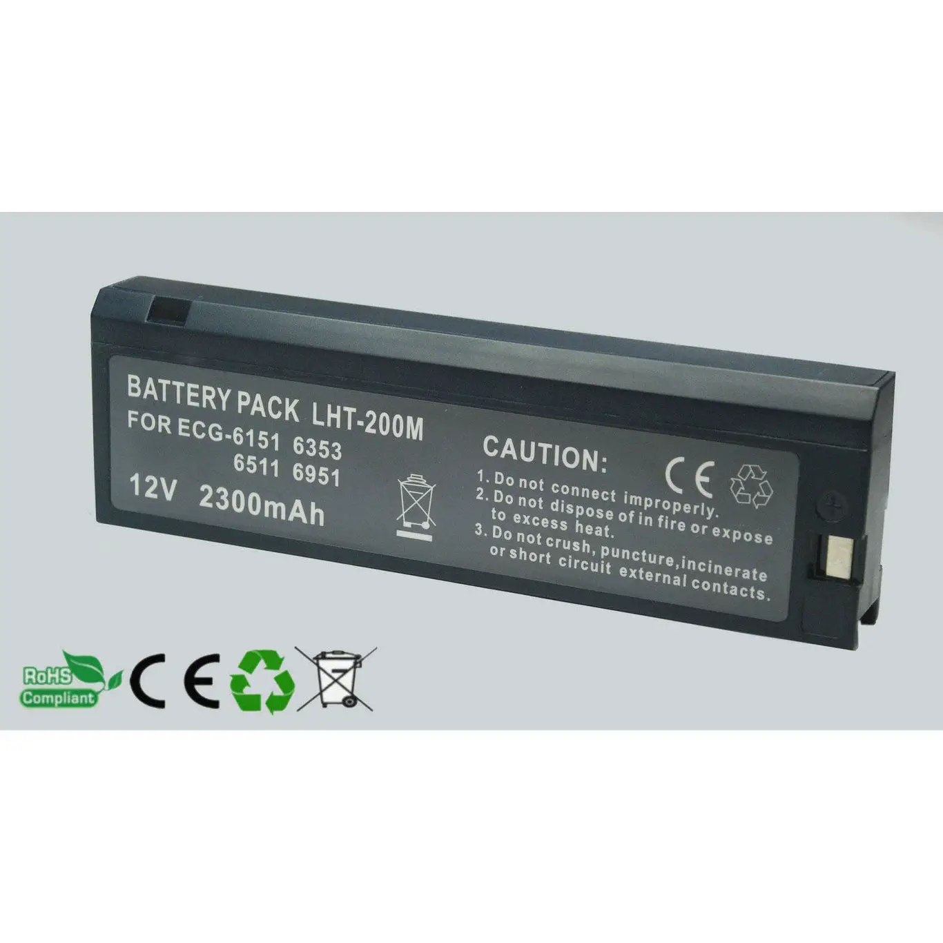 Applicable to Shanghai, Japan Optoelectronics ECG-6851K, 6511, 6551, 9120 ECG battery