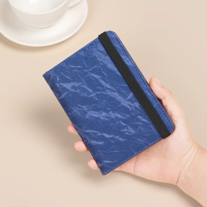 

Velvet Texture Creative Passport Cover Travel Wallet Pu Case for Passports Elastic Strap Holder Passport Protective