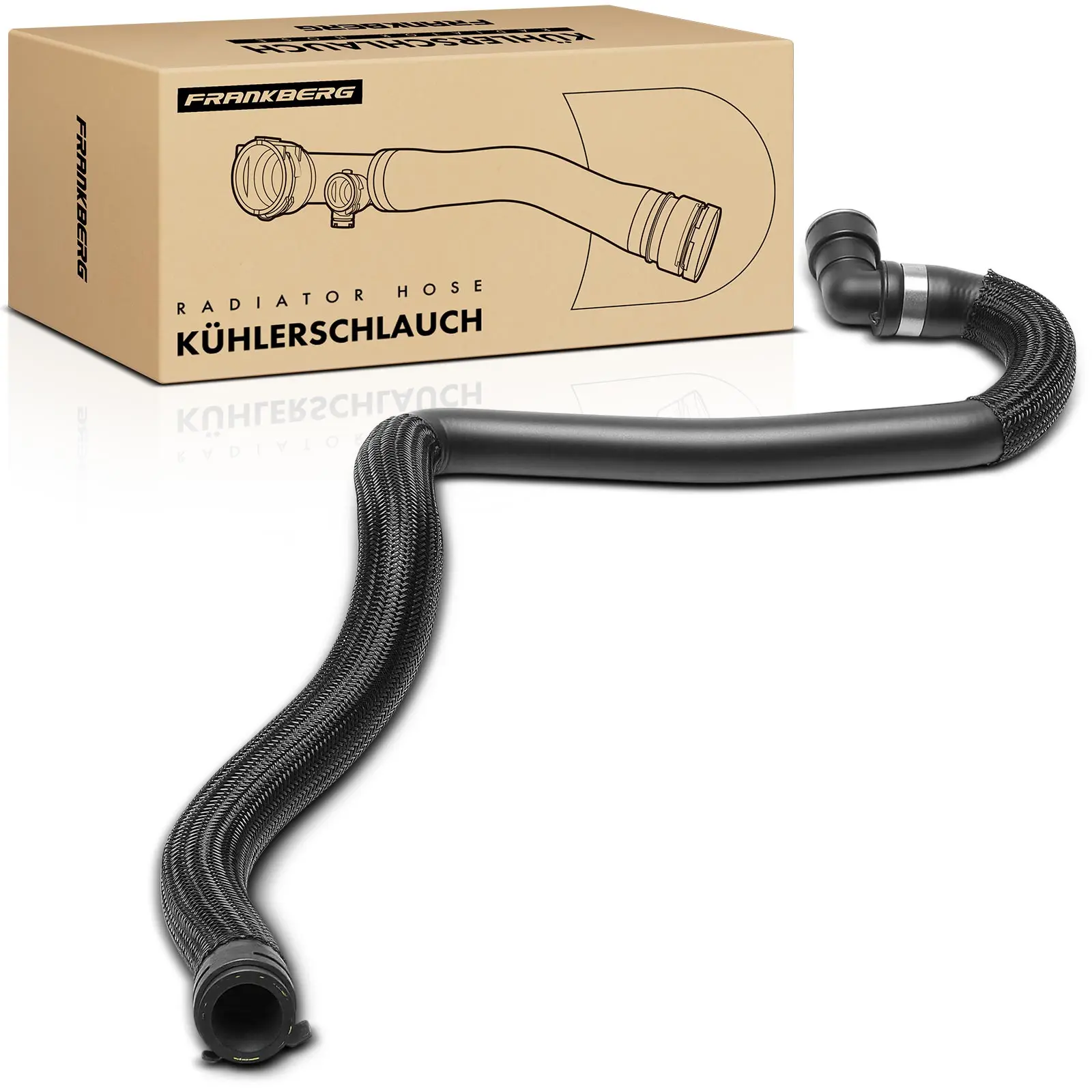 Frankberg 1x Radiatorslang Koelwaterslang voor Land Rover Freelander 2 Van L359 LR023321 LR006067