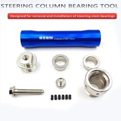 Motorcycle Tools Steering Stem Bearing Extractor For KTM HONDA YAMAHA KAWASAKI SUZUKI GasGas Dirt Bike Universal Removal Puller